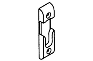 Schliessplatte für Rollzapfen G-U