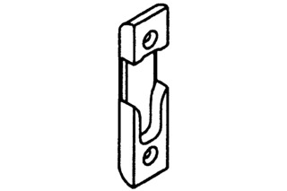 Schliessplatte für Rollzapfen G-U