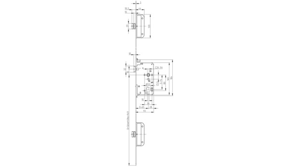 Panikschloss G-U SECURY-Automatic 2110 PBa