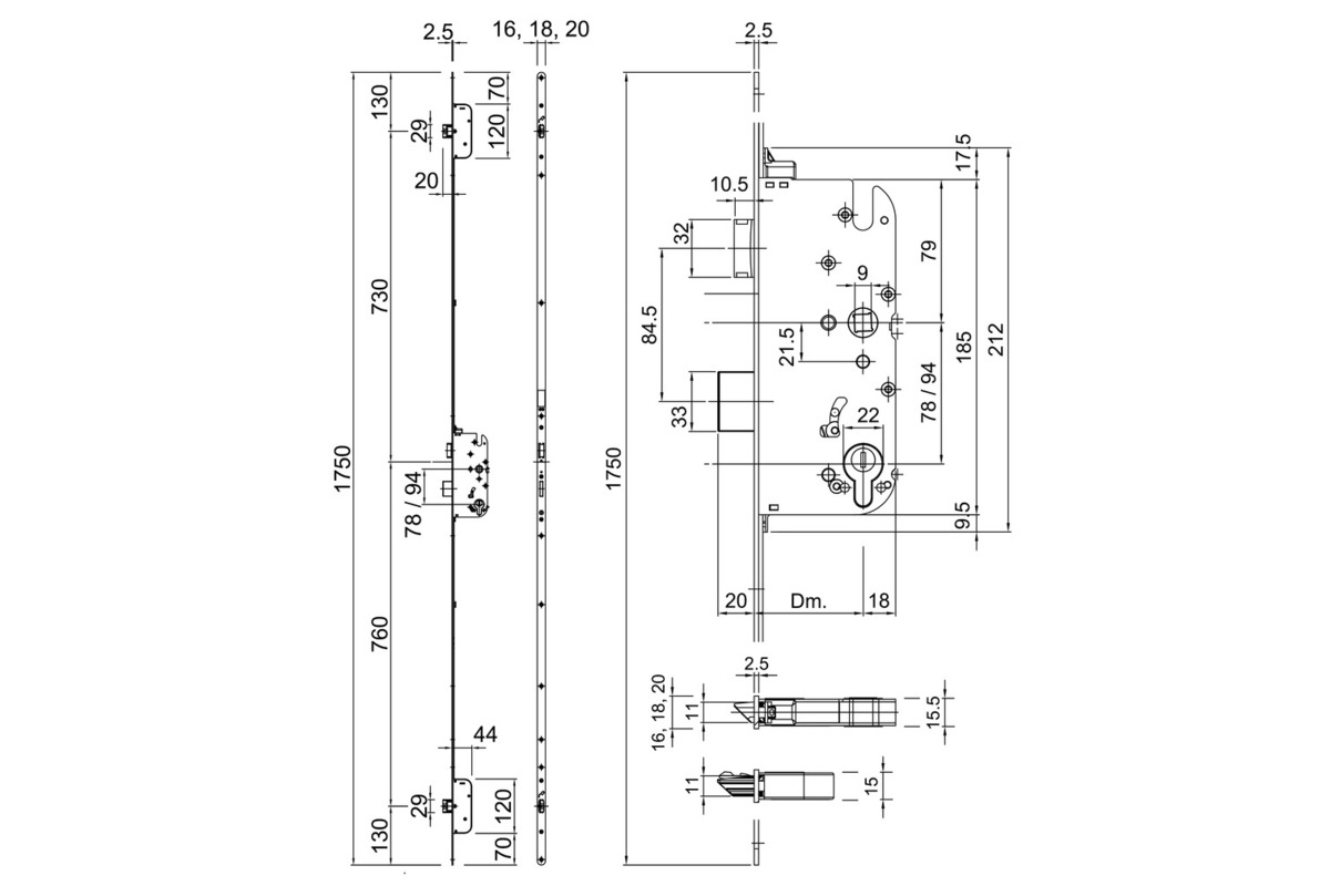 Sicherheits-Einsteckverschlüsse G-U  SECURY-N-Automatic SV