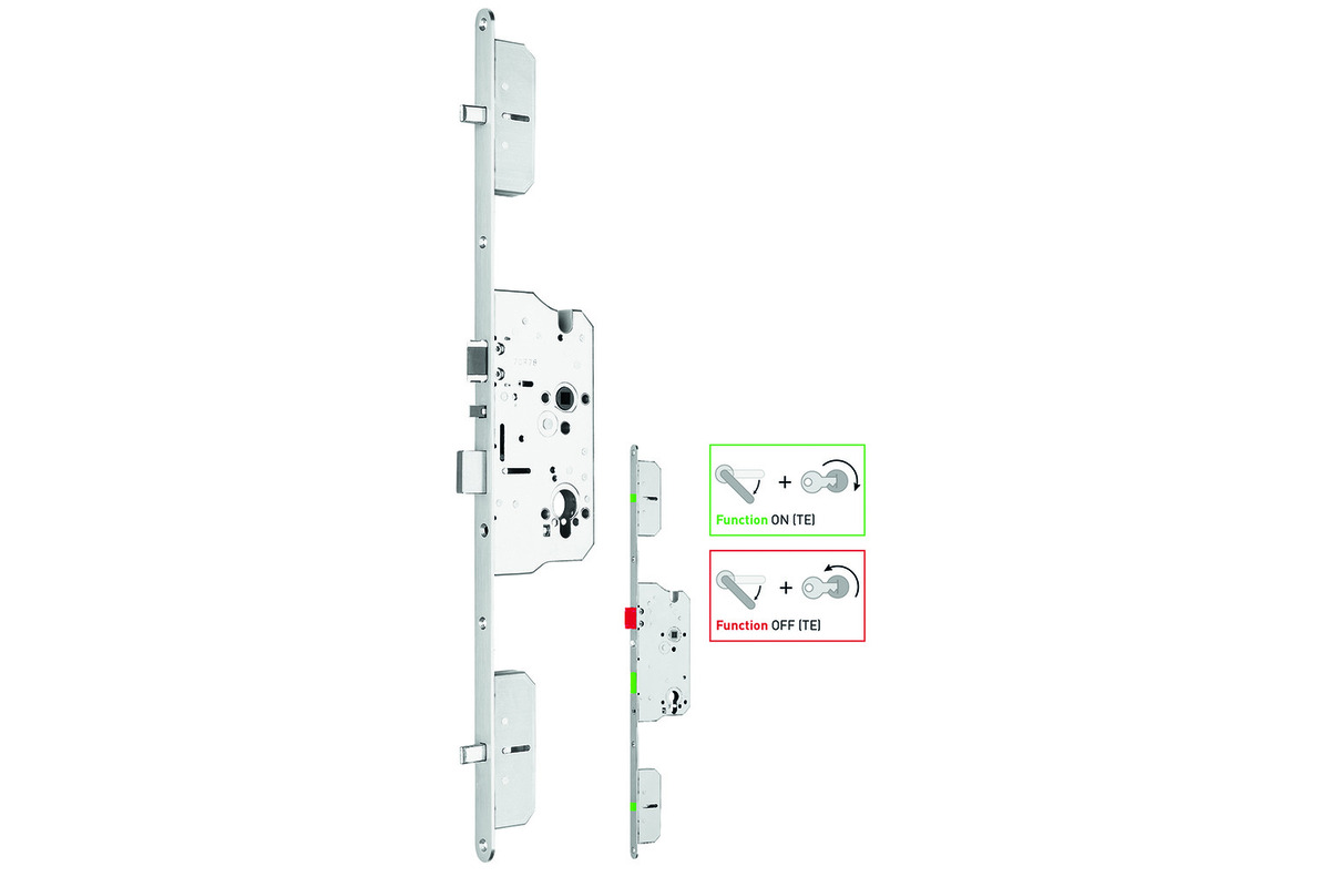Mehrfachverriegelungen GLUTZ MINT 18990 SV TE PE