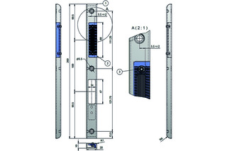Einfrässchliessblech-Set MSL ProfiFlex BV-24421