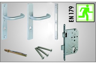Fluchtwegset MSL für 1-flüglige Türen nach EN 179 PBa