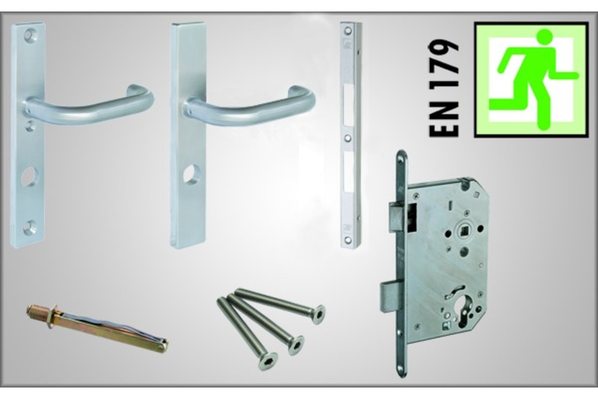 Fluchtwegset MSL für 1-flüglige Türen nach EN 179 PBa