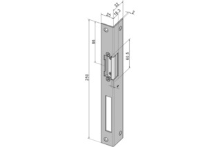 Winkelschliessblech EFF-EFF 1410