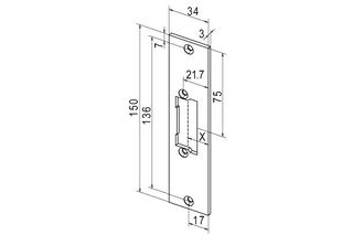 Flachschliessblech EFF-EFF ProFix® 2