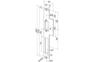 Lappenschliessblech EFF-EFF ProFix® 2