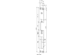 Flachschliessblech EFF-EFF