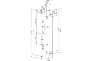 Winkelschliessblech EFF-EFF 09035