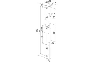 Winkelschliessblech EFF-EFF ProFix® 2