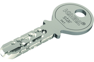 Zylinderschlüssel KABA star cross SR 100, ab Werk