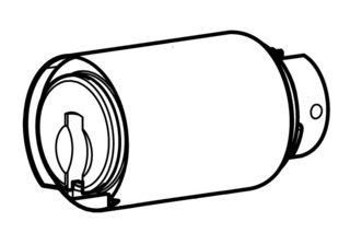 Zylinder-Insert KABA star Typ 1451A