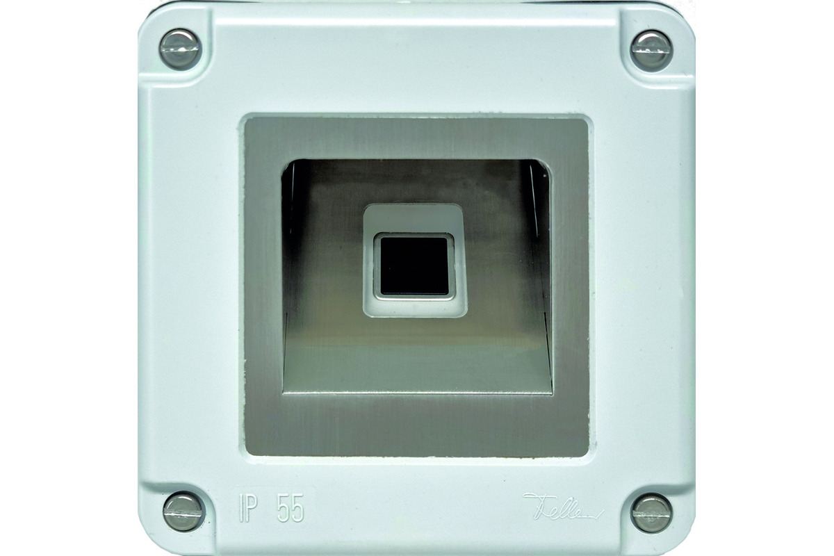 Micro Adapter mit Feller-Rahmen EKEY dLine IP55