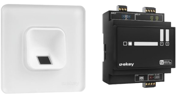 Fingerprint-Set EKEY xLine CH UP Glas