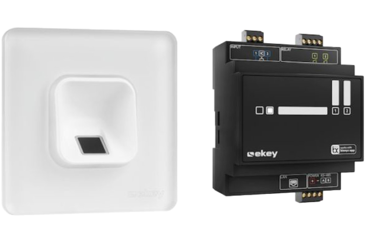 Fingerprint-Set EKEY xLine CH UP Glas