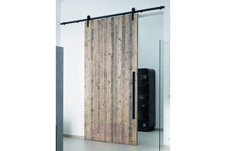 Komplett-Set Stahlschiebetürbeschläge für Holztüren