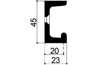 Laufschienen für HAWA-Super 500/A
