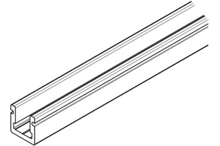 Führungsschienen für HAWA-Aperto 60/H, 60/GL und HAWA-Puro