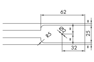 Abdeckkappe für Montageöffnung