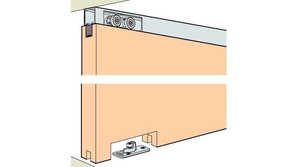 Komplett-Set HAWA Porta 60/100 HM