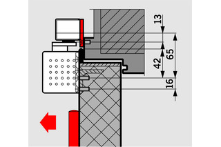 Montageplattenset zu Gleitschienen G-SR flach