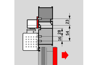 Montageplattenset zu Gleitschienen G-SR/BG