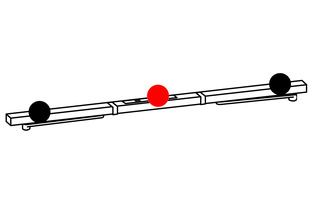 Gleitschiene mit Schliessfolgeregler DORMAKABA GSR-EMR 2/V XEA