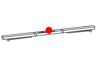 Gleitschiene mit Schliessfolgeregler DORMAKABA GSR-EMR V (ohne EMF) XEA