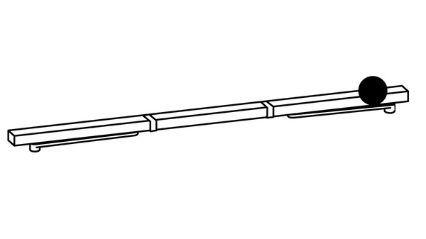 Gleitschiene mit Schliessfolgeregler DORMAKABA GSR-EMF 1 XEA