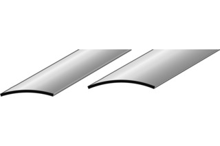 Hohlflachschienen massiv