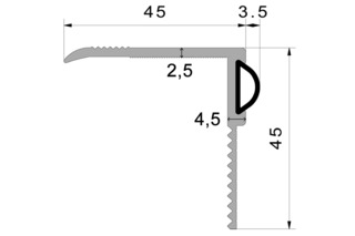 Türrenovierungsprofile ALUMAT mit Silikondichtung