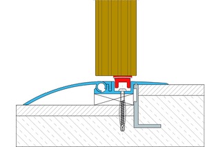 Magnet-Renovierungsschwelle ALUMAT