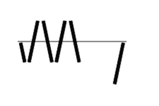 HAWA-Centerfold 80/GV Garn. für 4 1/2 Türen, Drehflg