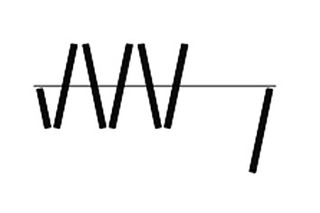 HAWA-Centerfold 80/GV Garn. für 5 1/2 Türen, Drehflg