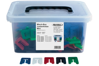 Misch-Box Justierklötze Mini mit Schlitz
