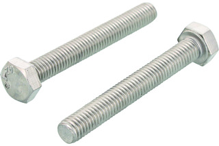 Sechskantschrauben A2 OK-LINE mit Gewinde bis Kopf DIN 933