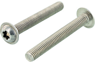 Flachrundkopfschrauben A2 OK-LINE mit ISR mit Flansch Vollgewinde ISO 7380-2