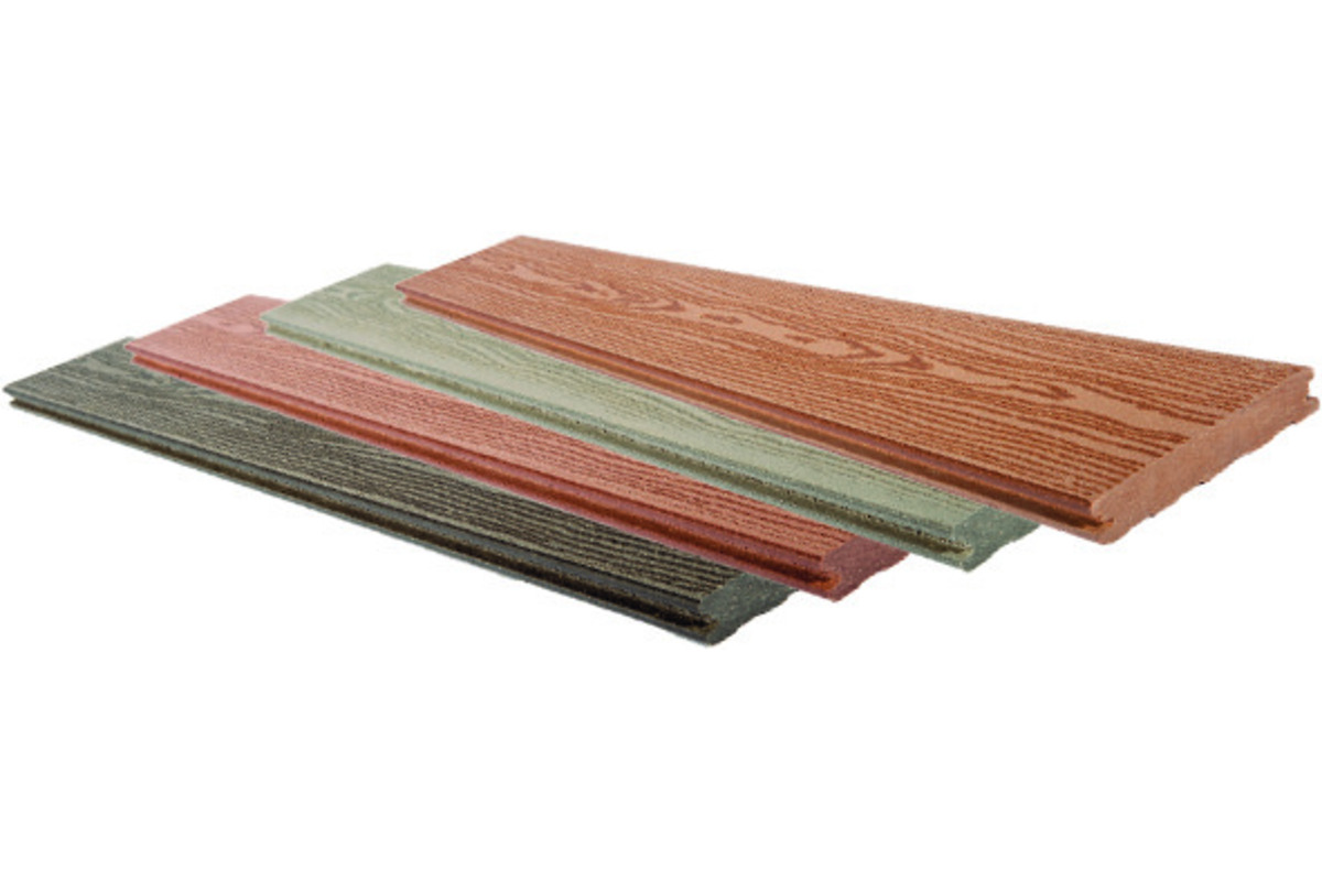 WPC-Terrassendiele ELEGANCE strukturiert