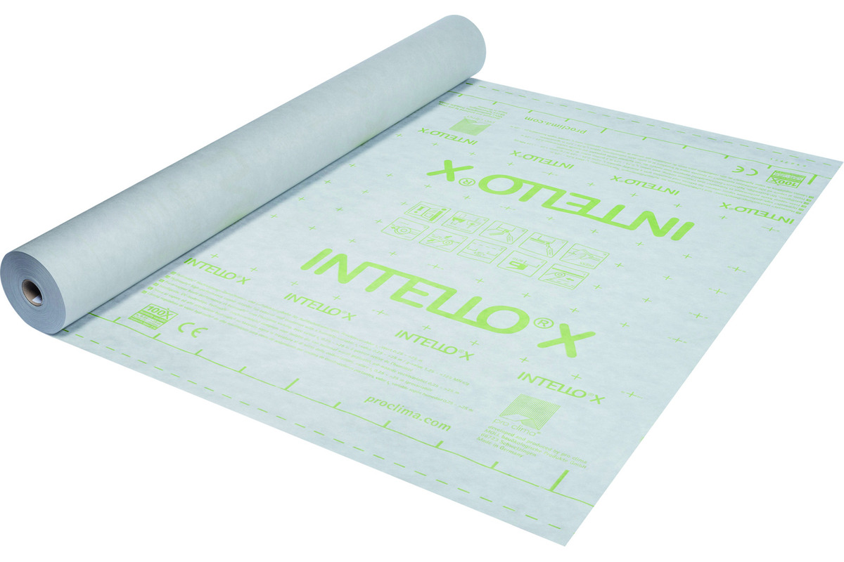 Hochleistungs-Dampfbremse PRO CLIMA hydrosafe INTELLO X