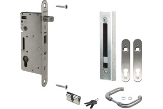 Einsteckschloss-Set LOCINOX H-WOOD-Set