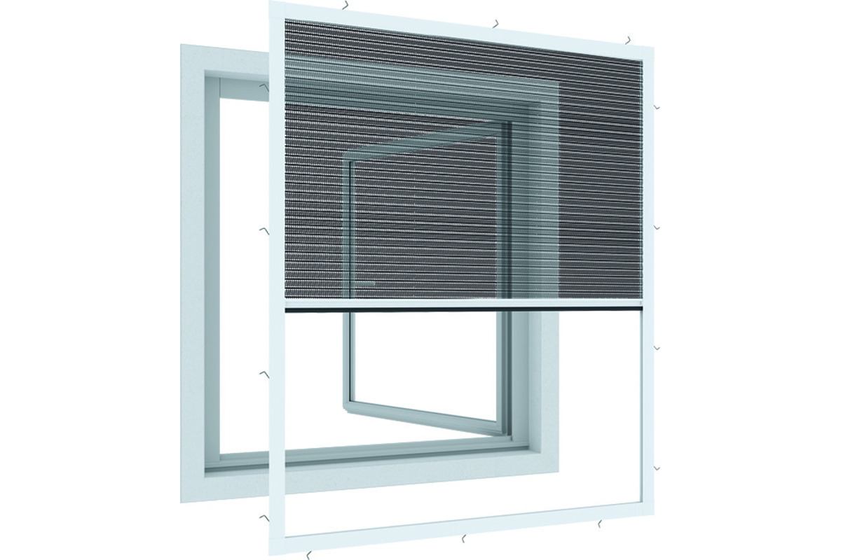 Einhänge-IS-Fenster Plissée Windhager