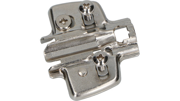 Kreuzmontageplatten HETTICH Sensys/Intermat 8099, Eckmontage