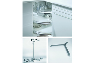 Falttür Eckschrankdrehbeschlag HETTICH Revo 90 °