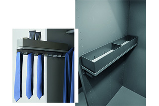 Ausziehbarer Krawattenhalter HETTICH