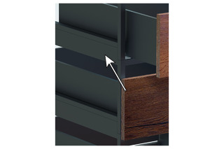 Schubkastenprofil HETTICH Cadro für AvanTech YOU, Actro YOU, Actro 5D