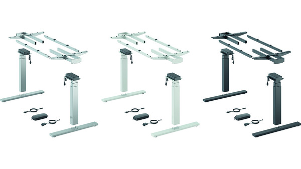 Elektro-Schreibtisch-System HETTICH Steelforce Pro 670 SLS Highline
