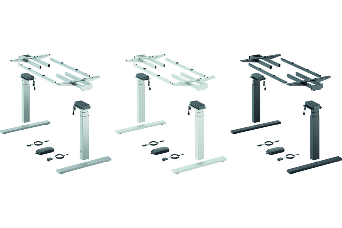 Elektro-Schreibtisch-System HETTICH Steelforce Pro 670 SLS Highline