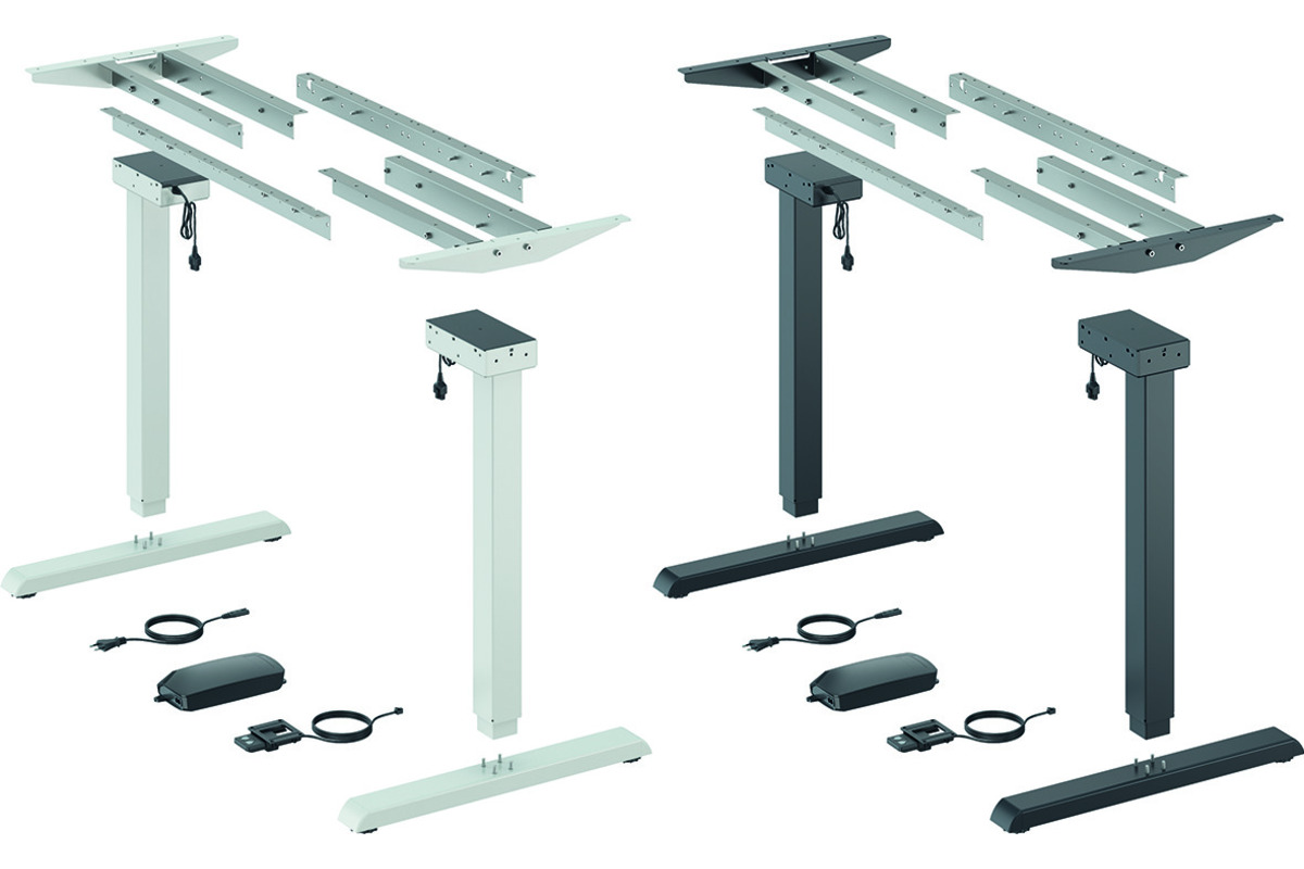 Elektro-Schreibtisch-System HETTICH Steelforce Pro 300 slim