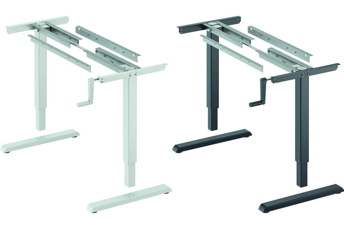 Höhenverstellbares Schreibtisch-System HETTICH Steelforce Pro 310 HC slim