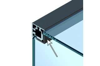 Clip-Eckprofil HETTICH Cadro 2-seitig